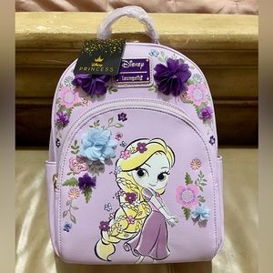 Loungefly Disney Princess Rapunzel Tangled Mini Backpack Boxlunch Exclusive